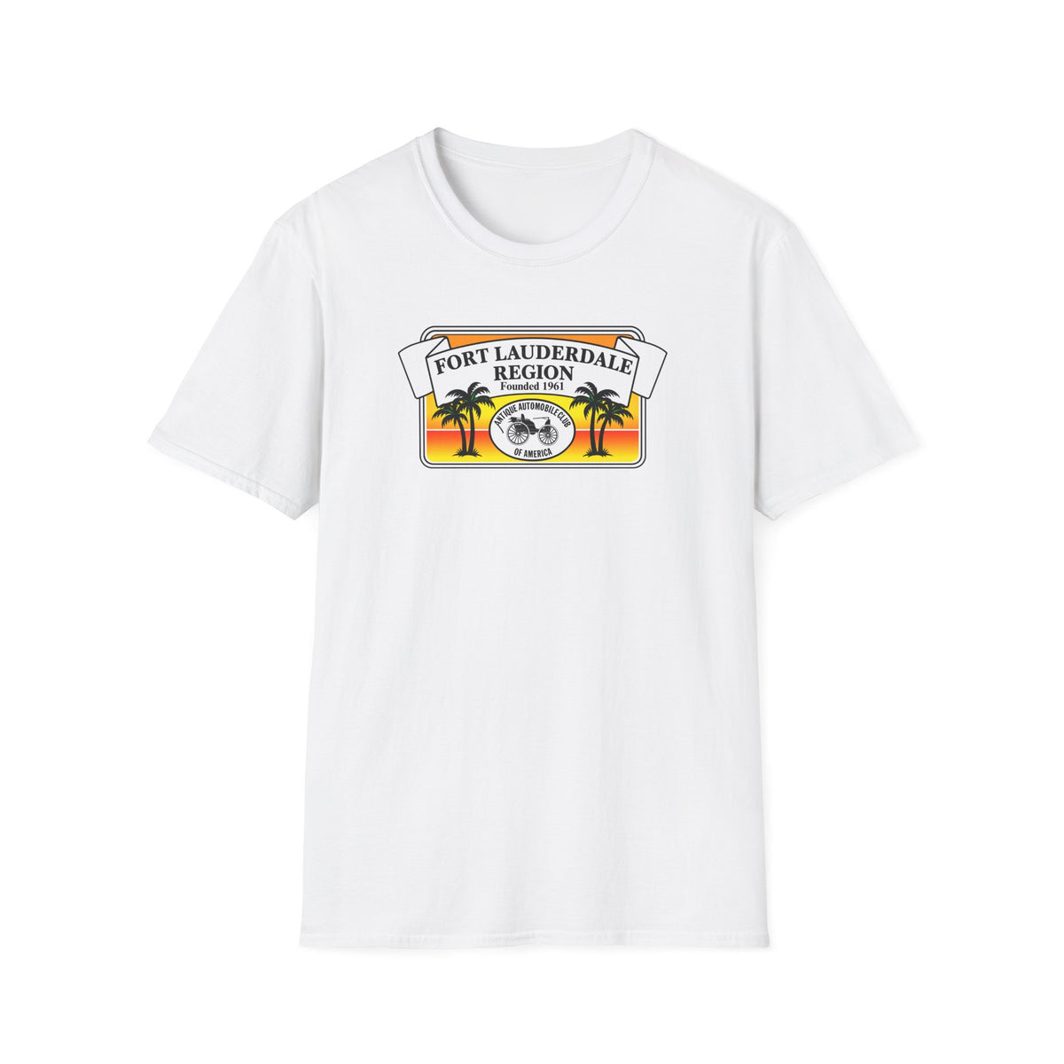 Fort Lauderdale Region AACA - Unisex Softstyle T-Shirt