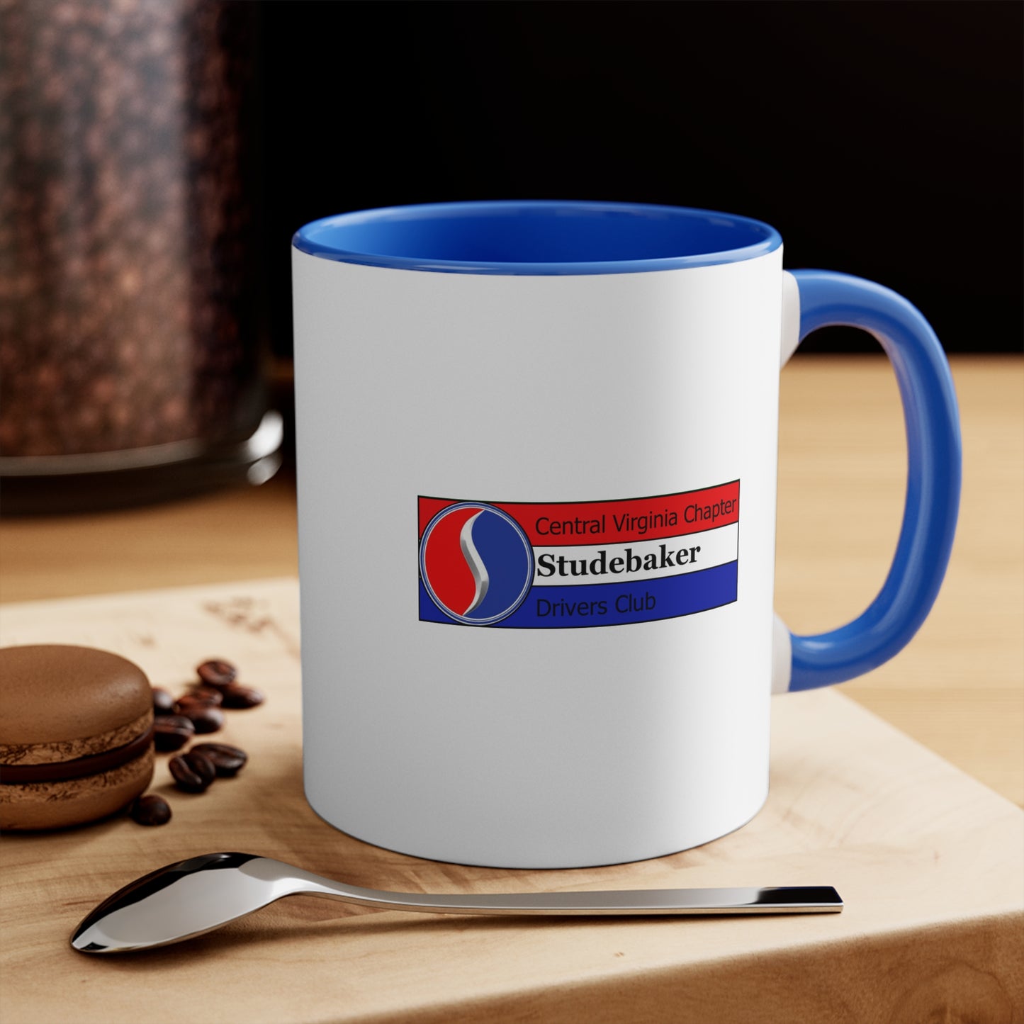 Studebaker Drivers Club Central Virginia Chapter Accent Mug — Vintage Car Club Coffee Cup