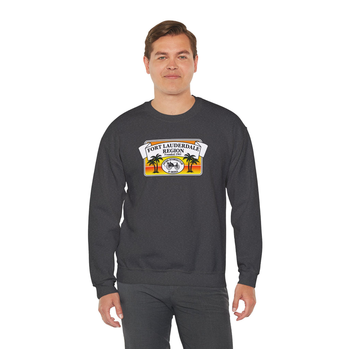 Fort Lauderdale Region AACA Unisex Heavy Blend™ Crewneck Sweatshirt