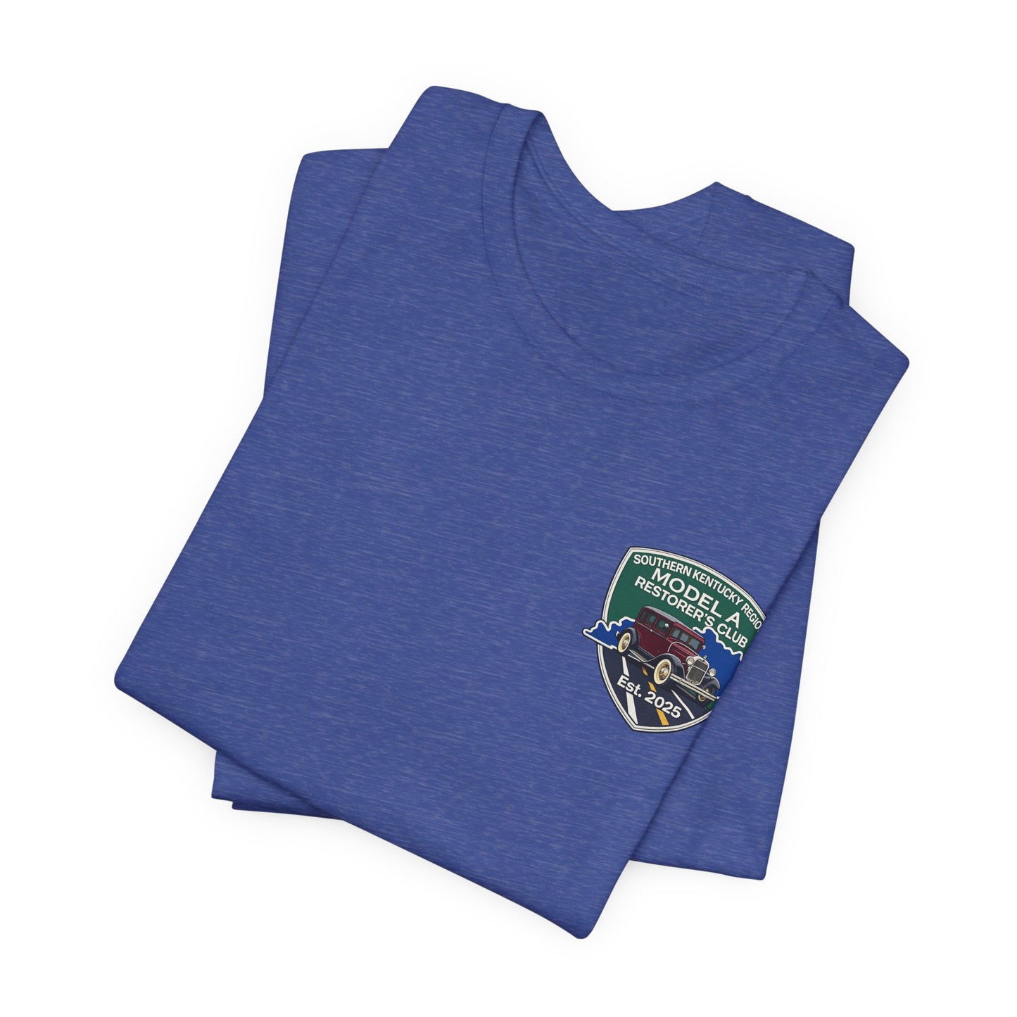 Southern Kentucky Region Model A Restorer's Club T‑Shirt — Front and Back Logos Unisex Jersey Short Sleeve Tee