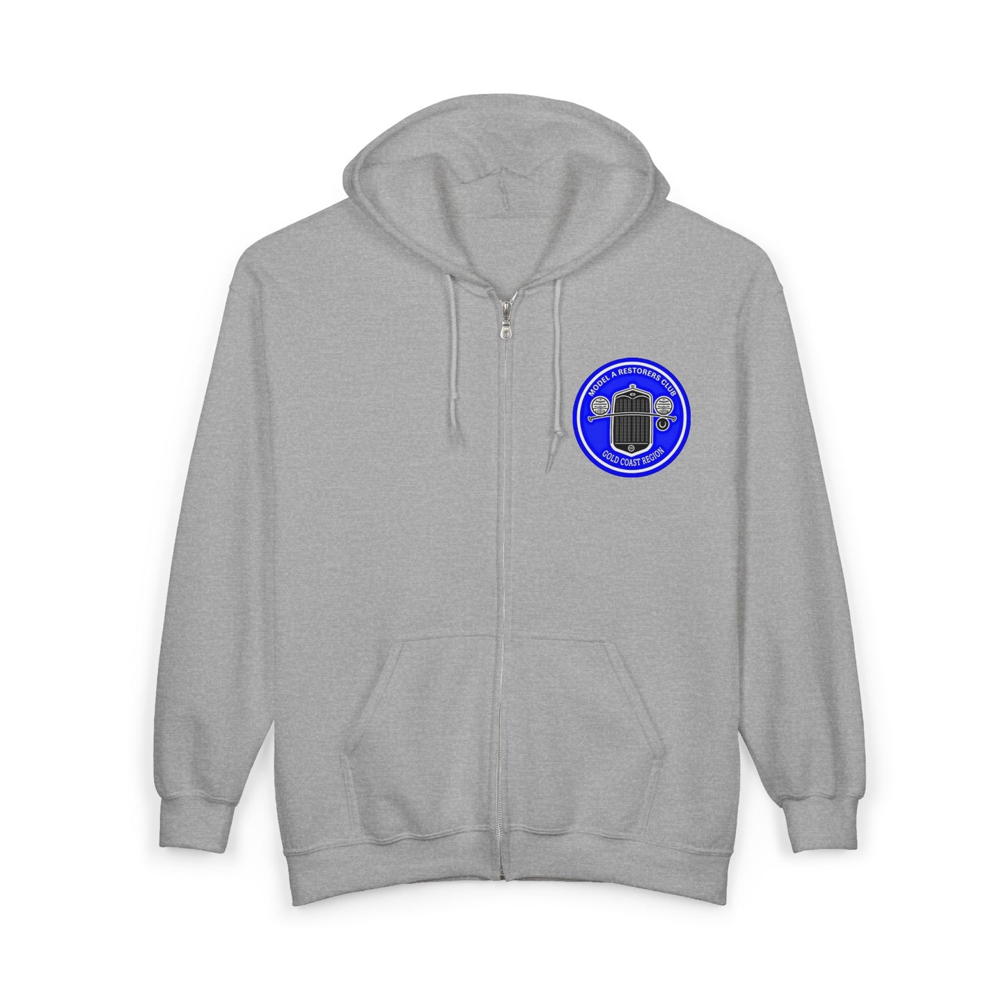 Gold Coast Region Model A Restorers Club Full-Zip Hoodie