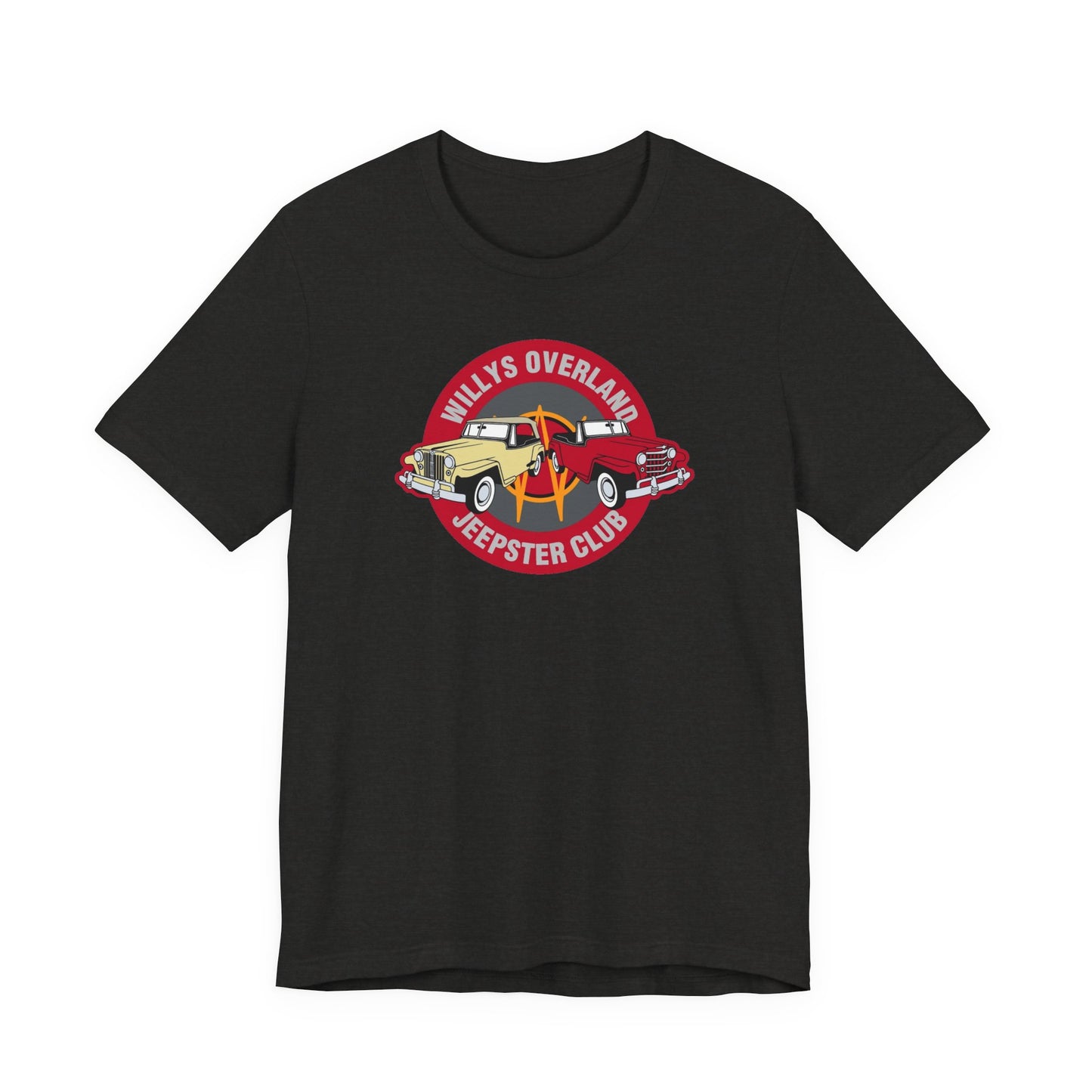 Willys Overland Jeepster Club T-Shirt - Unisex Jersey Short Sleeve Tee