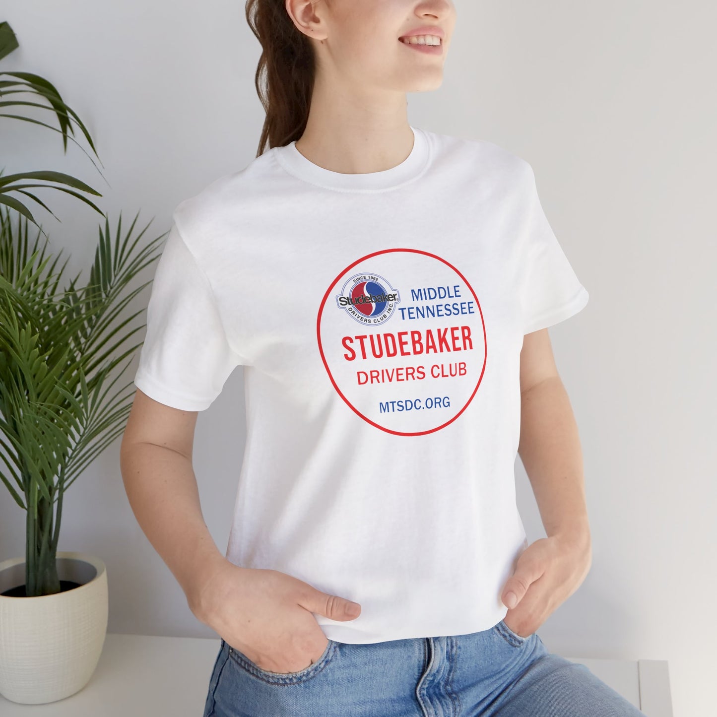 Middle Tennessee Studebaker Drivers Club Chapter Soft Tee — Unisex Jersey Short Sleeve Tee