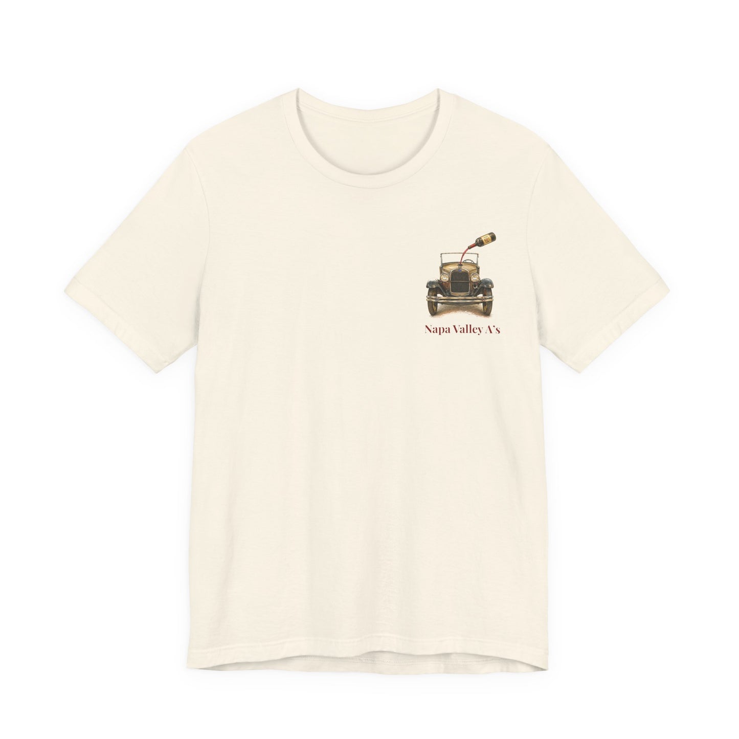 Napa Valley A's Tee — Wine Country Vineyard Graphic T-Shirt