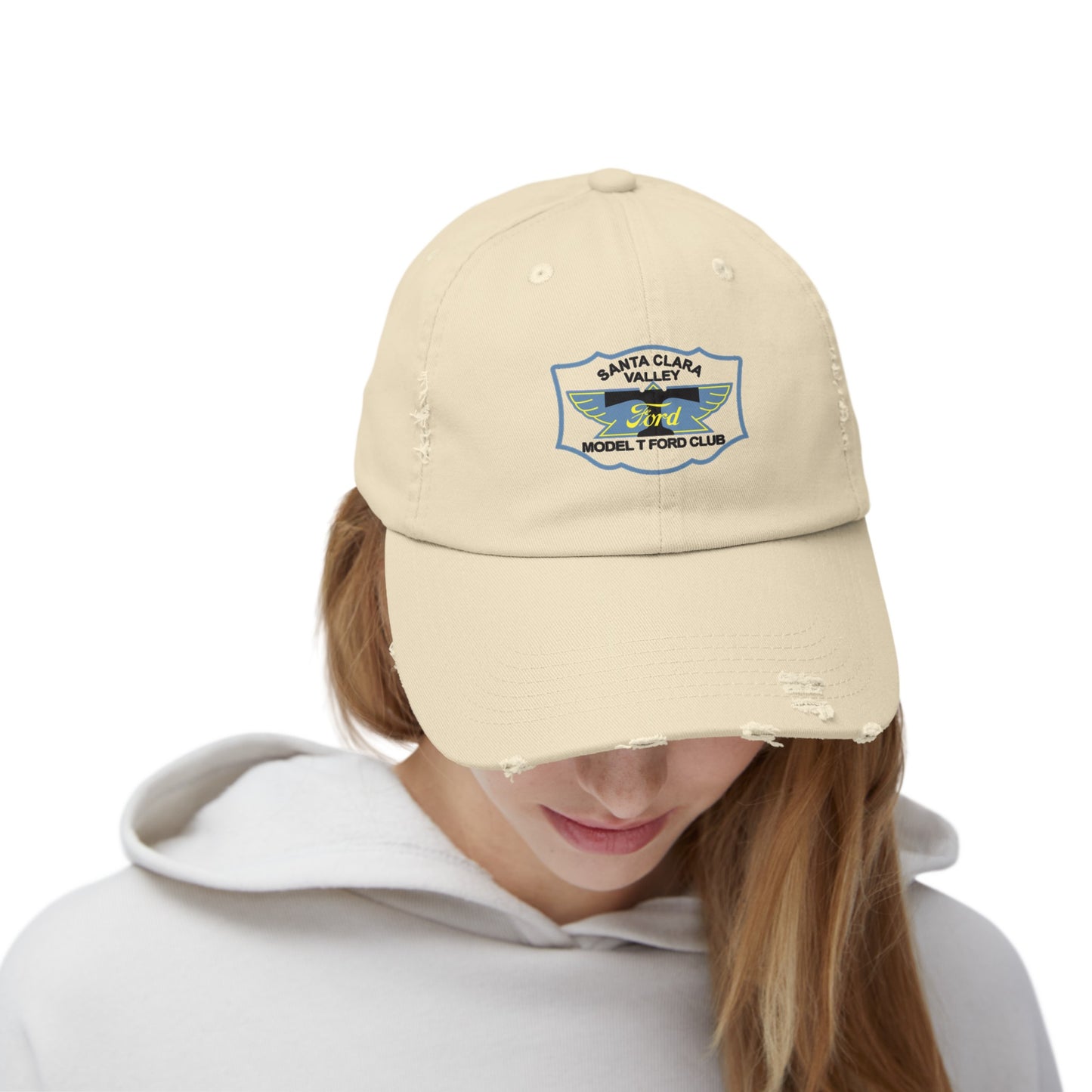 Santa Clara Valley Model T Ford Club Unisex Distressed Cap