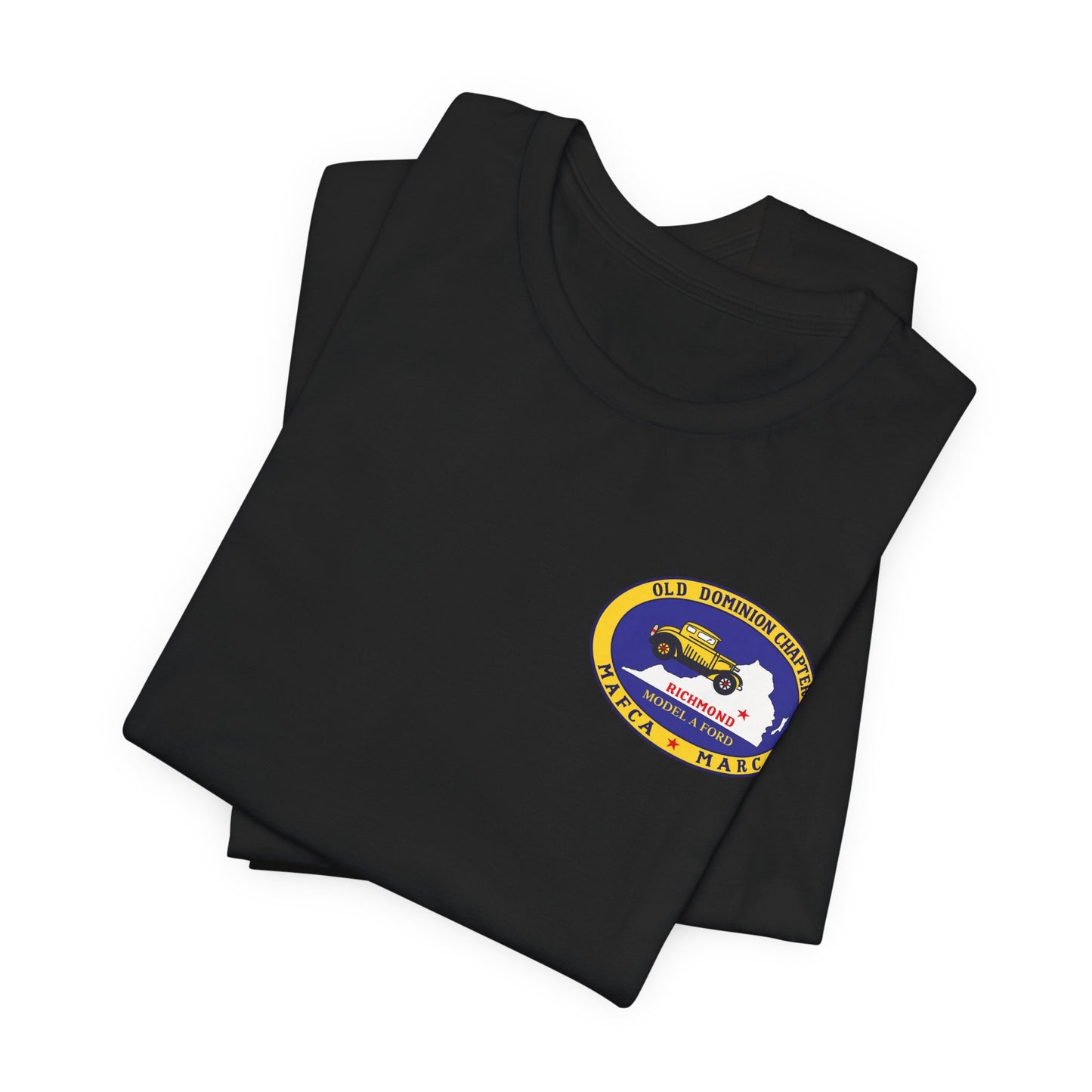 Old Dominion Model A Ford Club Chest Logo Tee