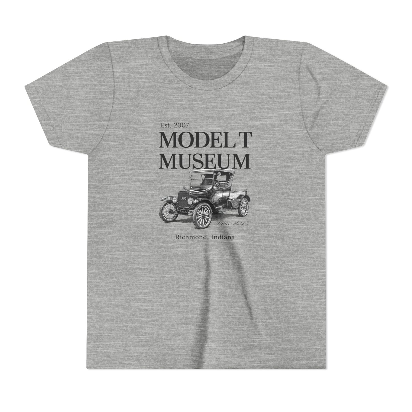 1925 Model T Pickup "Bradley" Museum Tee — Model T Museum Youth Tee (Richmond, Indiana)