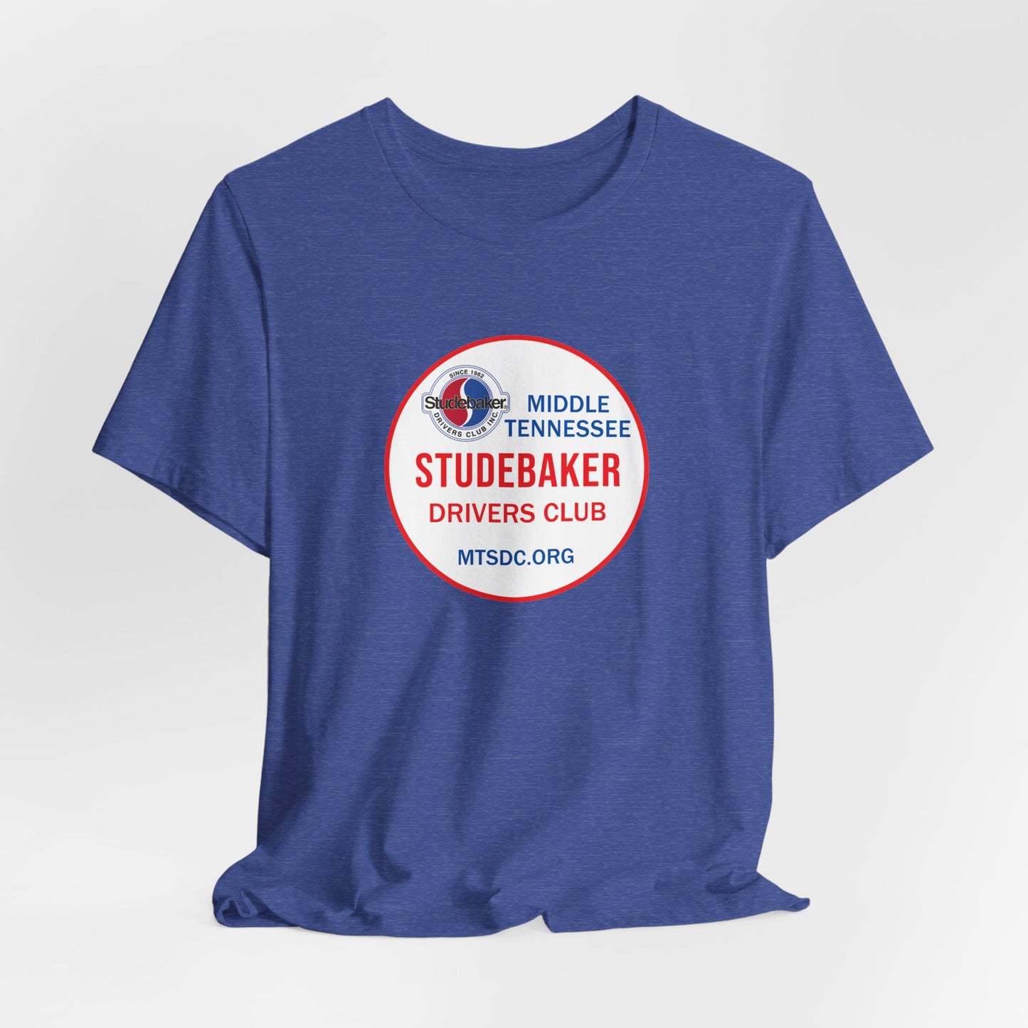 Middle Tennessee Studebaker Drivers Club Chapter Soft Tee — Unisex Jersey Short Sleeve Tee