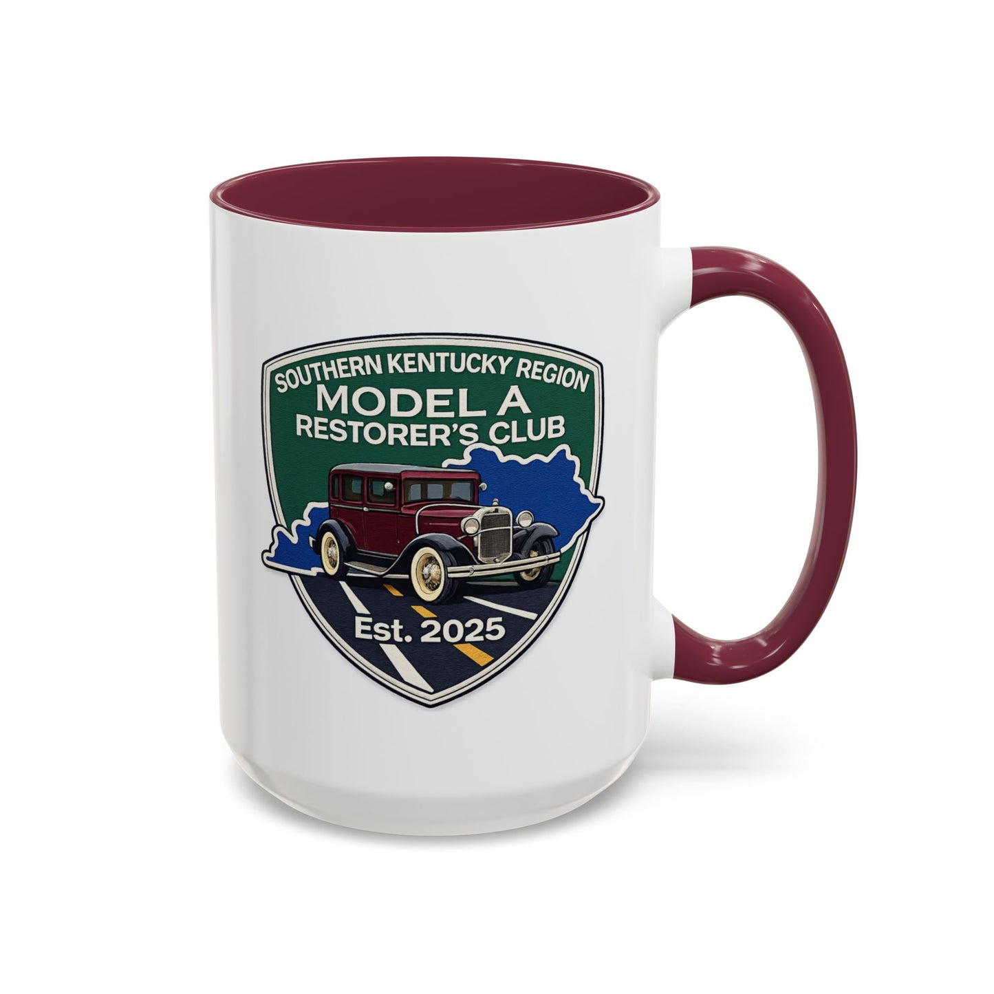 Southern Kentucky Region Model A Restorer's Club Club Mug — Southern Kentucky Region Est. 2025 (11oz/15oz)