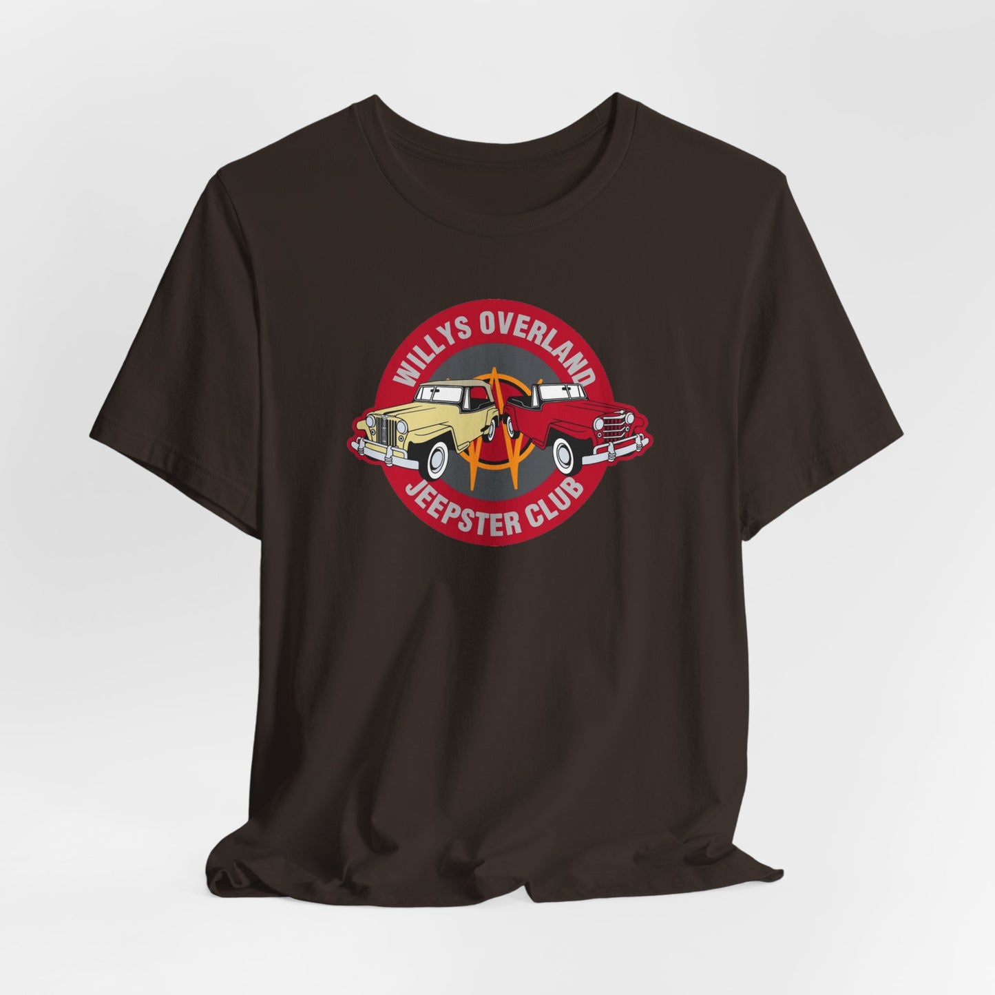 Willys Overland Jeepster Club T-Shirt - Unisex Jersey Short Sleeve Tee