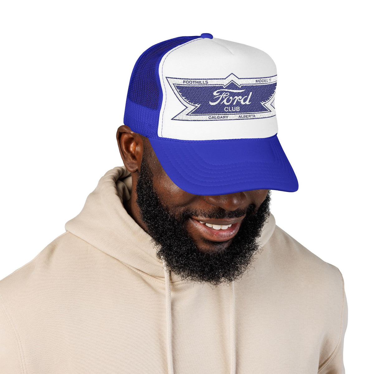 Foothills Model T Club Embroidered Foam Trucker Hat