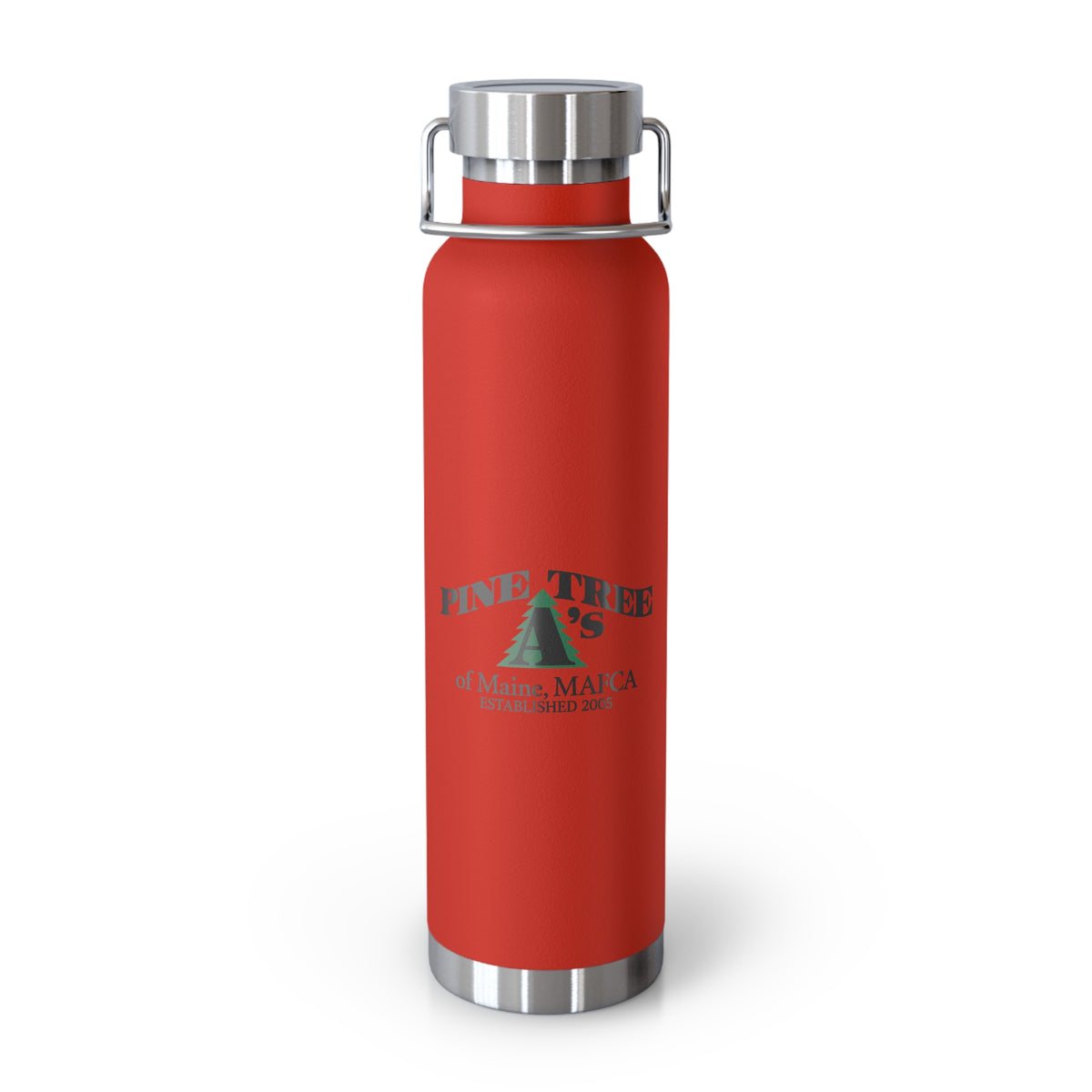 Pine Tree A's of Maine, MAFCA 22oz Copper Vacuum Insulated Water Bottle