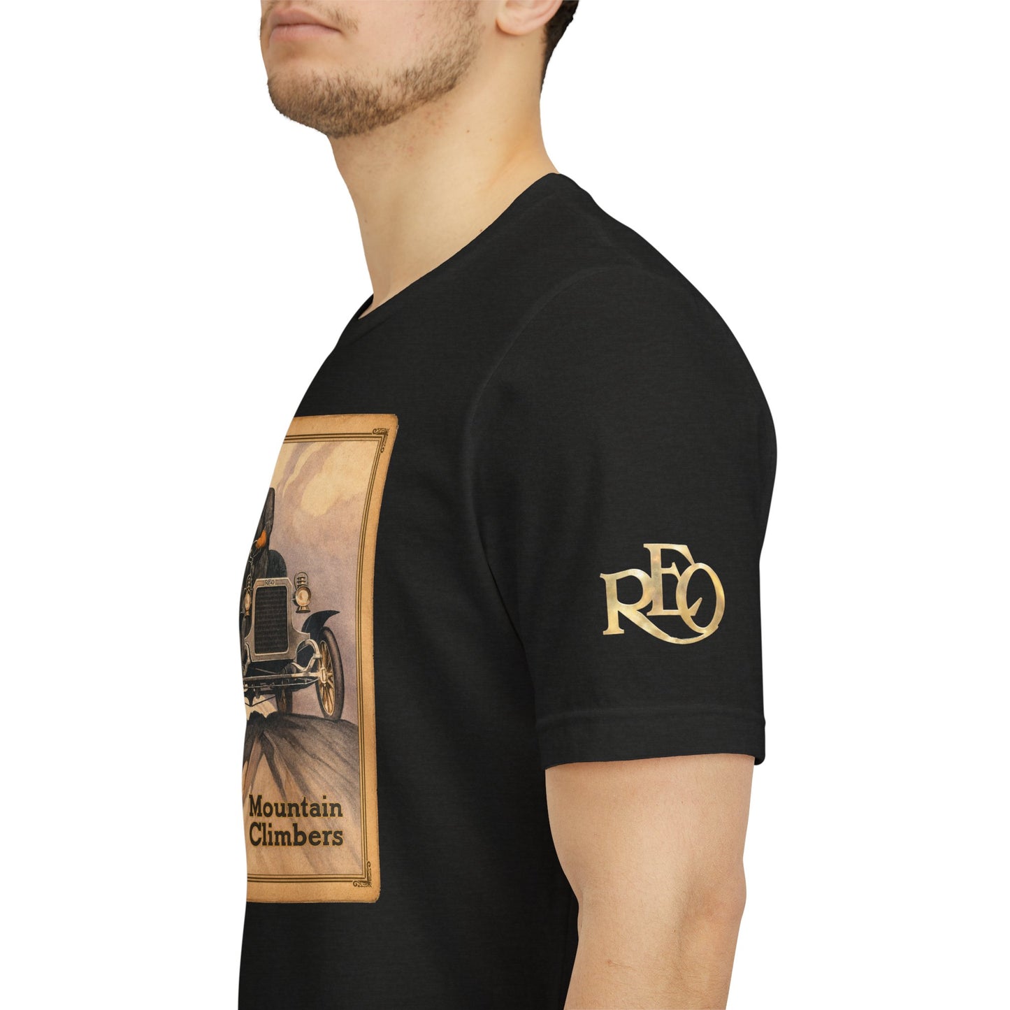 REO Mountain Climbers Vintage Tee — Unisex Soft Short Sleeve Tee