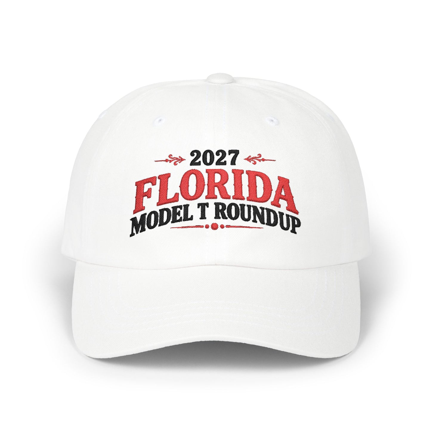 2027 Florida Model T Roundup Embroidered Dad Cap