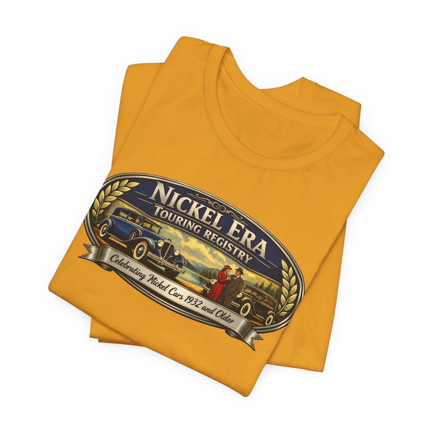 Nickel Era Touring Registry Tee — Celebrating Model Cars 1932 and Older