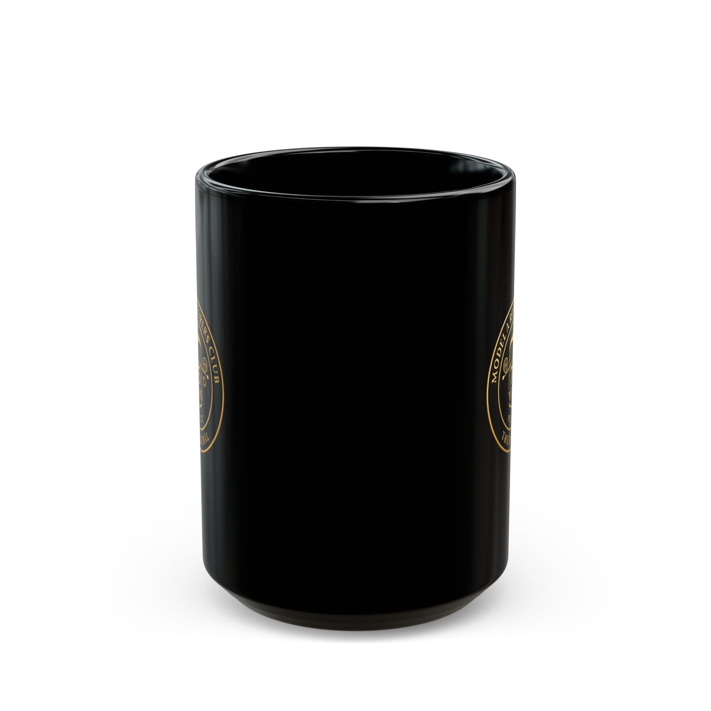 Model A Restorers Club 75th Anniversary Black Mug – Commemorative Coffee Cup