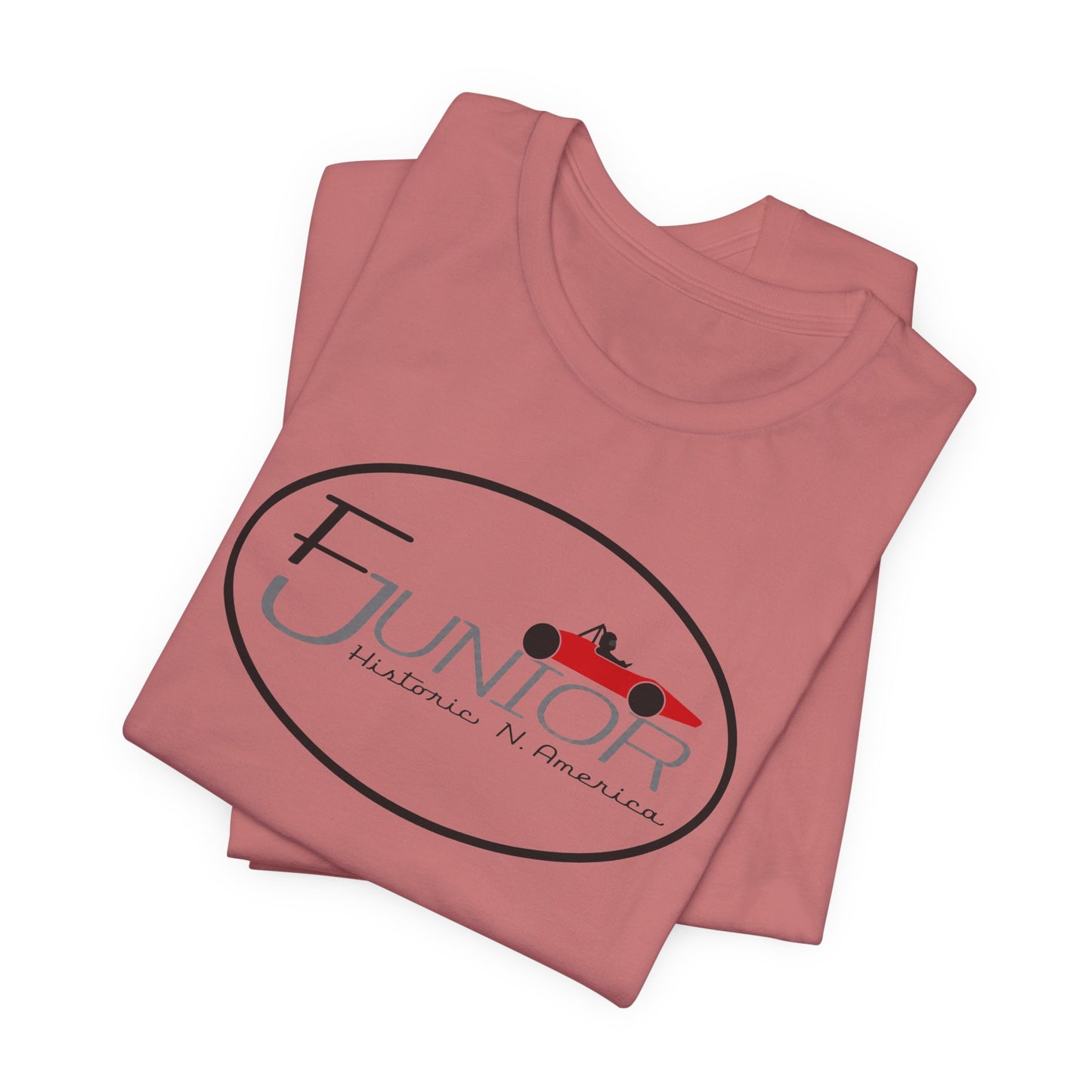 F Junior Historic N. America Racing Logo T-Shirt — Vintage Race Car Graphic Tee