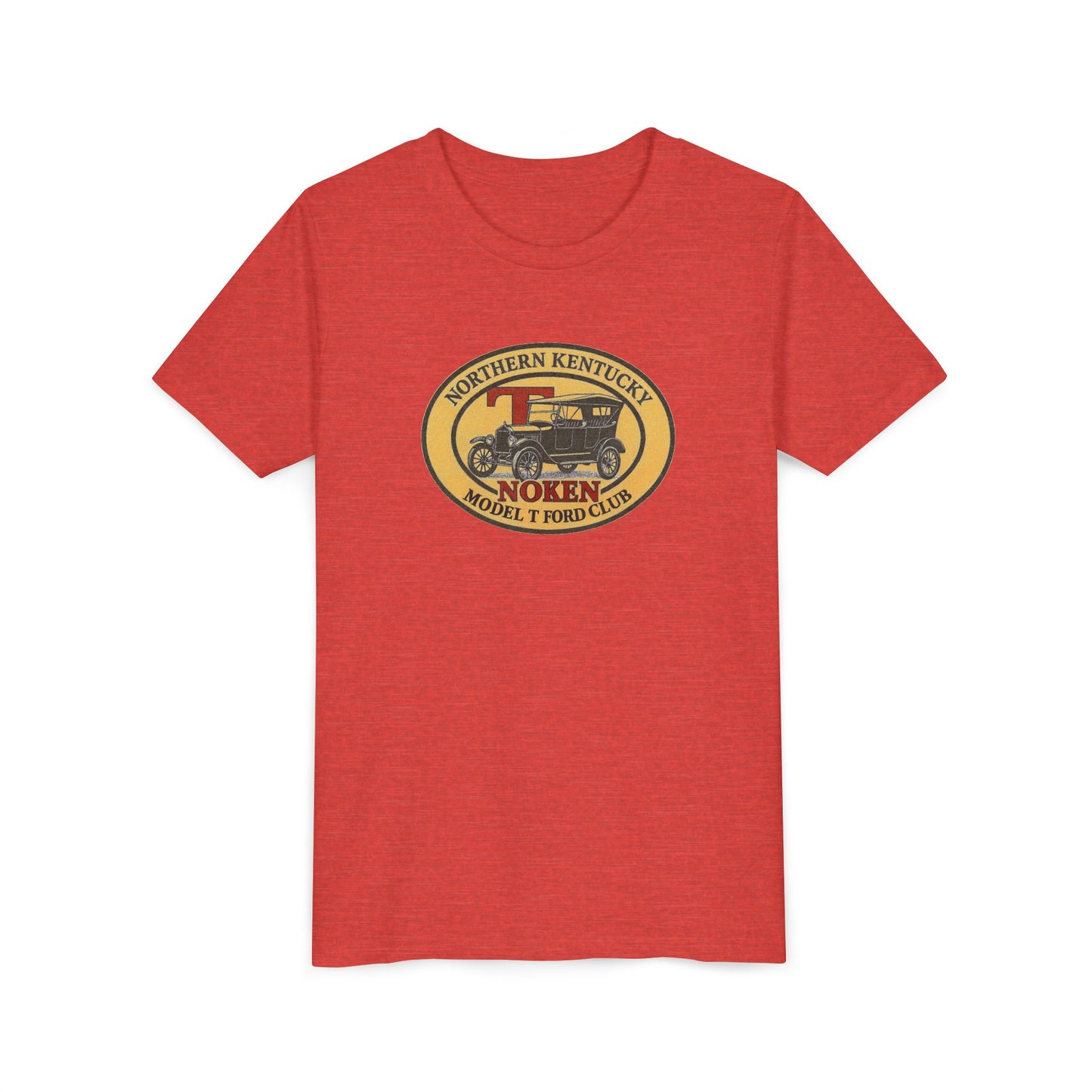 Northern Kentucky Model T Ford Club (NOKEN) Vintage Car Logo - Youth Tee