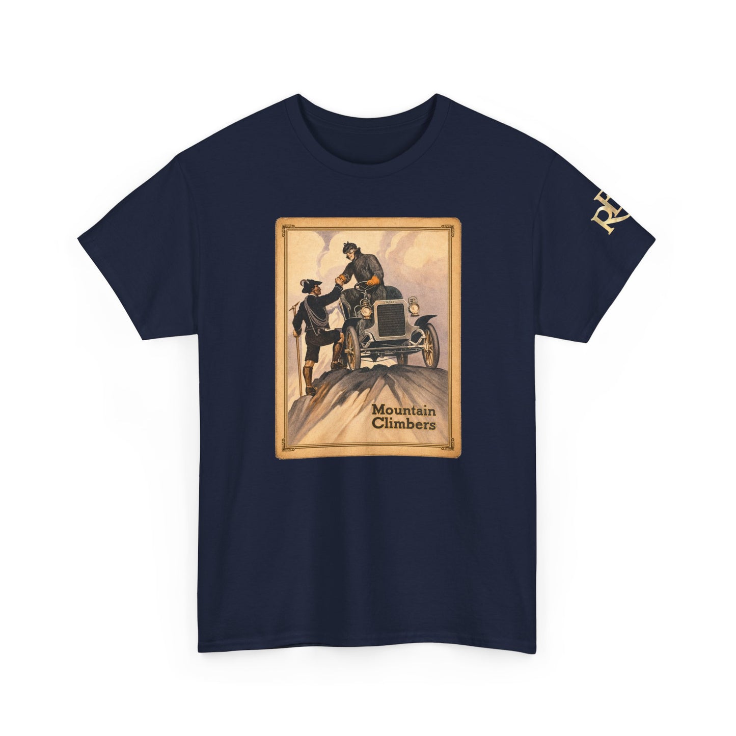 REO Mountain Climbers Vintage Tee — Unisex Heavy Cotton Tee