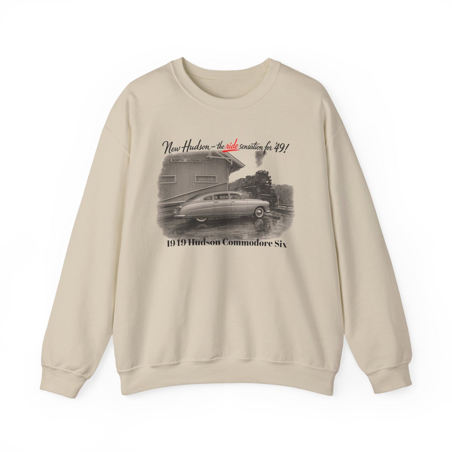1949 Hudson Commodore Six Crewneck Sweatshirt — (Rick C)