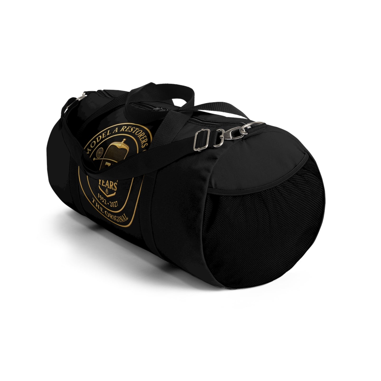 75 Years Model A Restorers Club Duffel Bag — Vintage Auto Anniversary Travel Gear