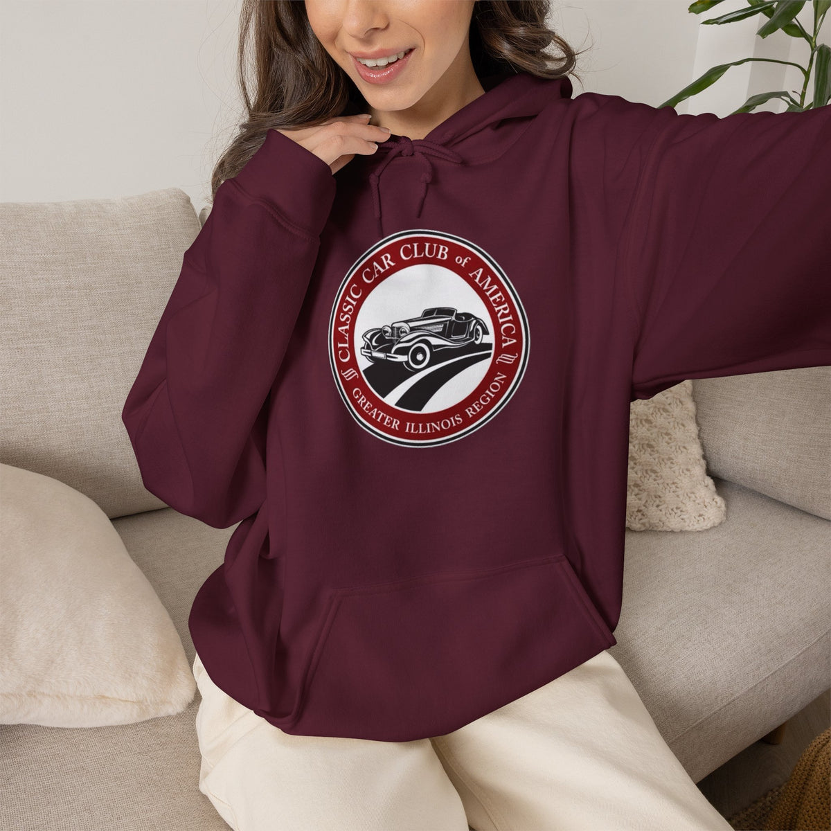 Classic Car Club of America Greater Illinois Region Hoodie