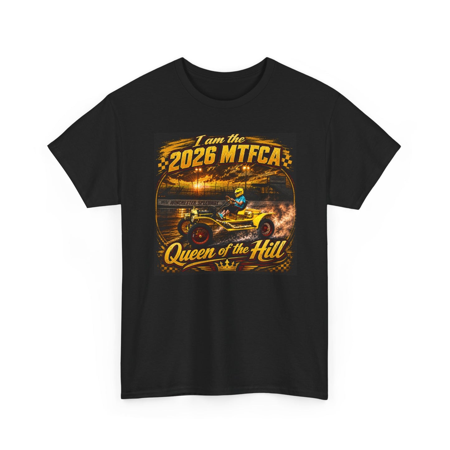 Queen of the Hill 2026 MTFCA T‑Shirt - Gildan Unisex Heavy Cotton Tee
