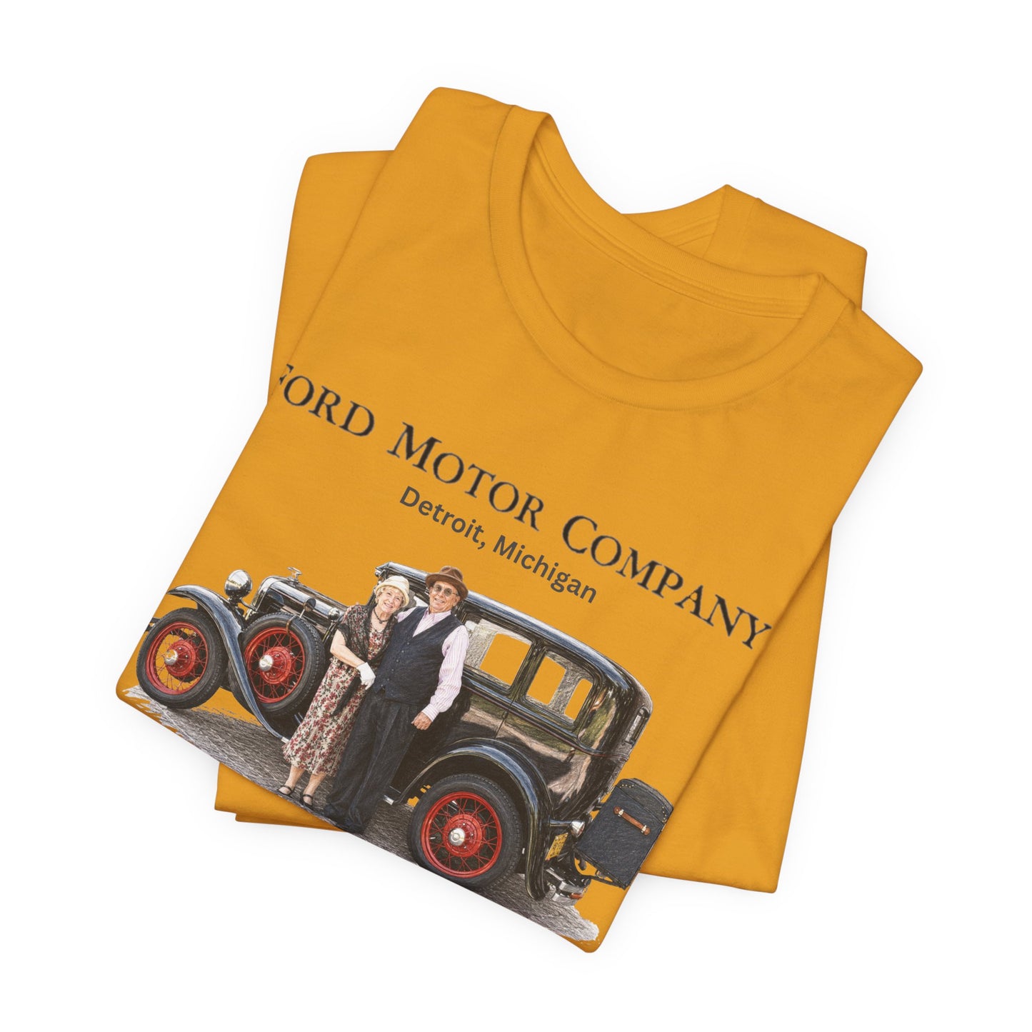 1930 Ford Model A Town Sedan Tee — Unisex Jersey Short Sleeve Tee