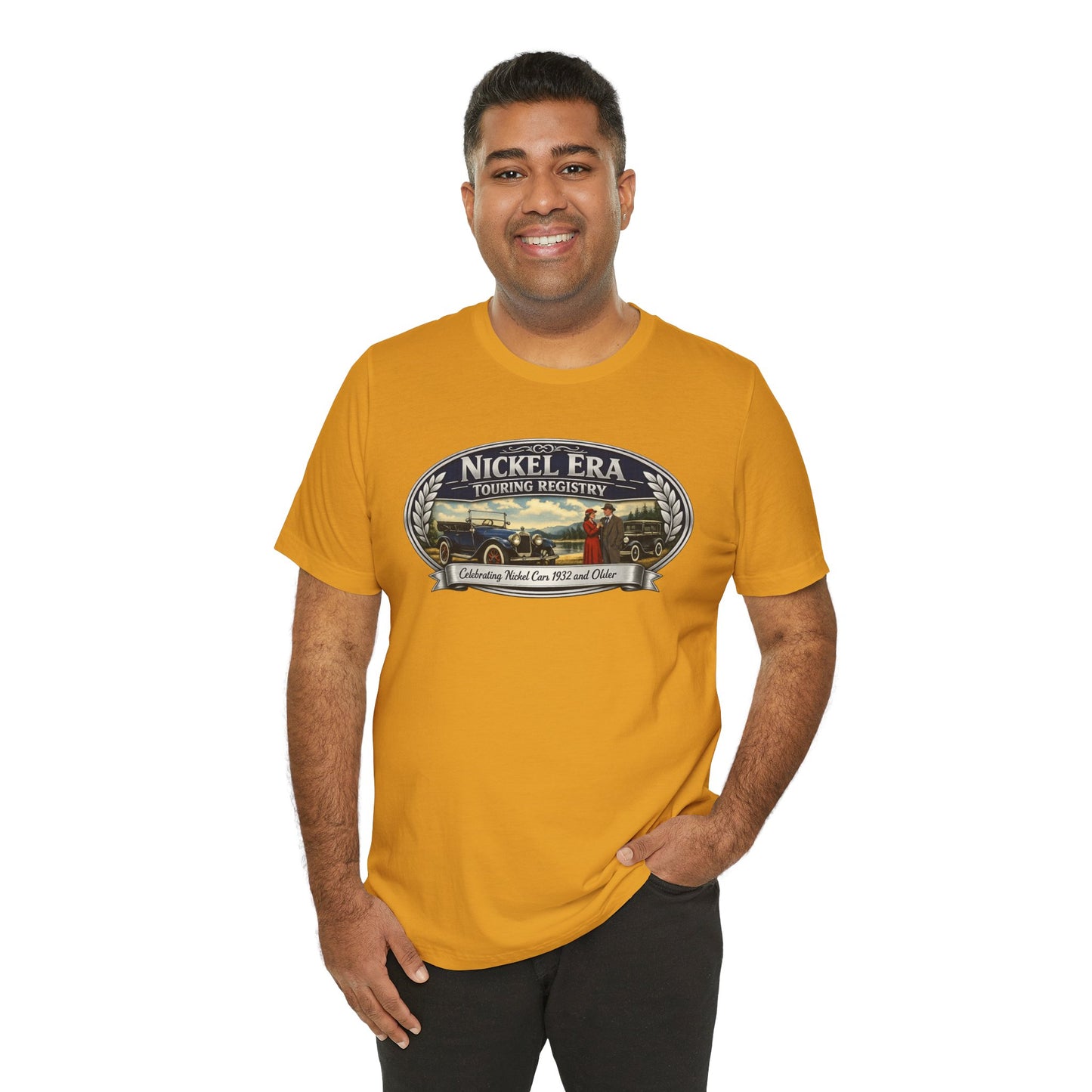 Nickel Era Touring Registry Vintage Car Tee