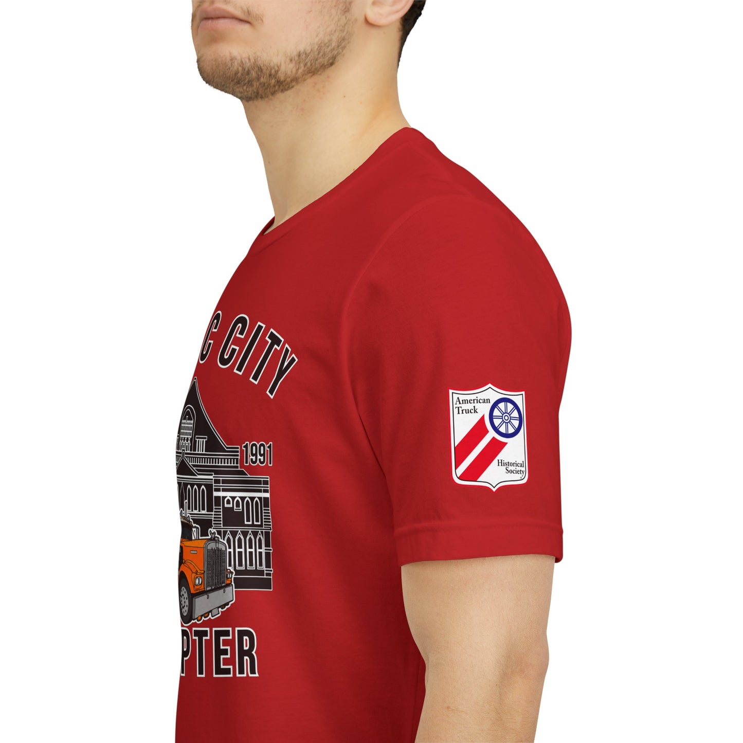 Music City Chapter ATHS Tee — Front Logo and Left Sleeve Logo