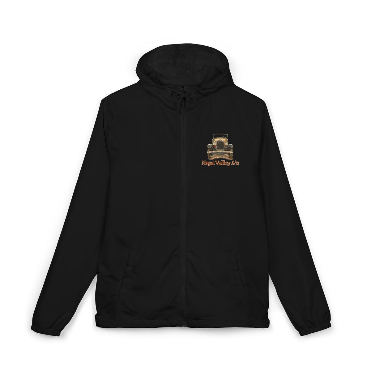 Napa Valley A's Windbreaker Jacket - Front and Back Logos