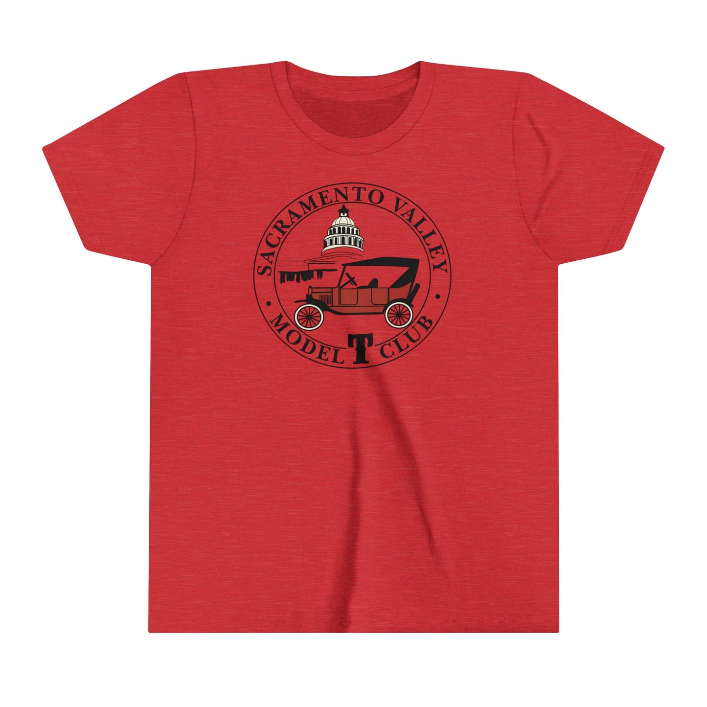 Sacramento Valley Model T Club Youth Short Sleeve Tee