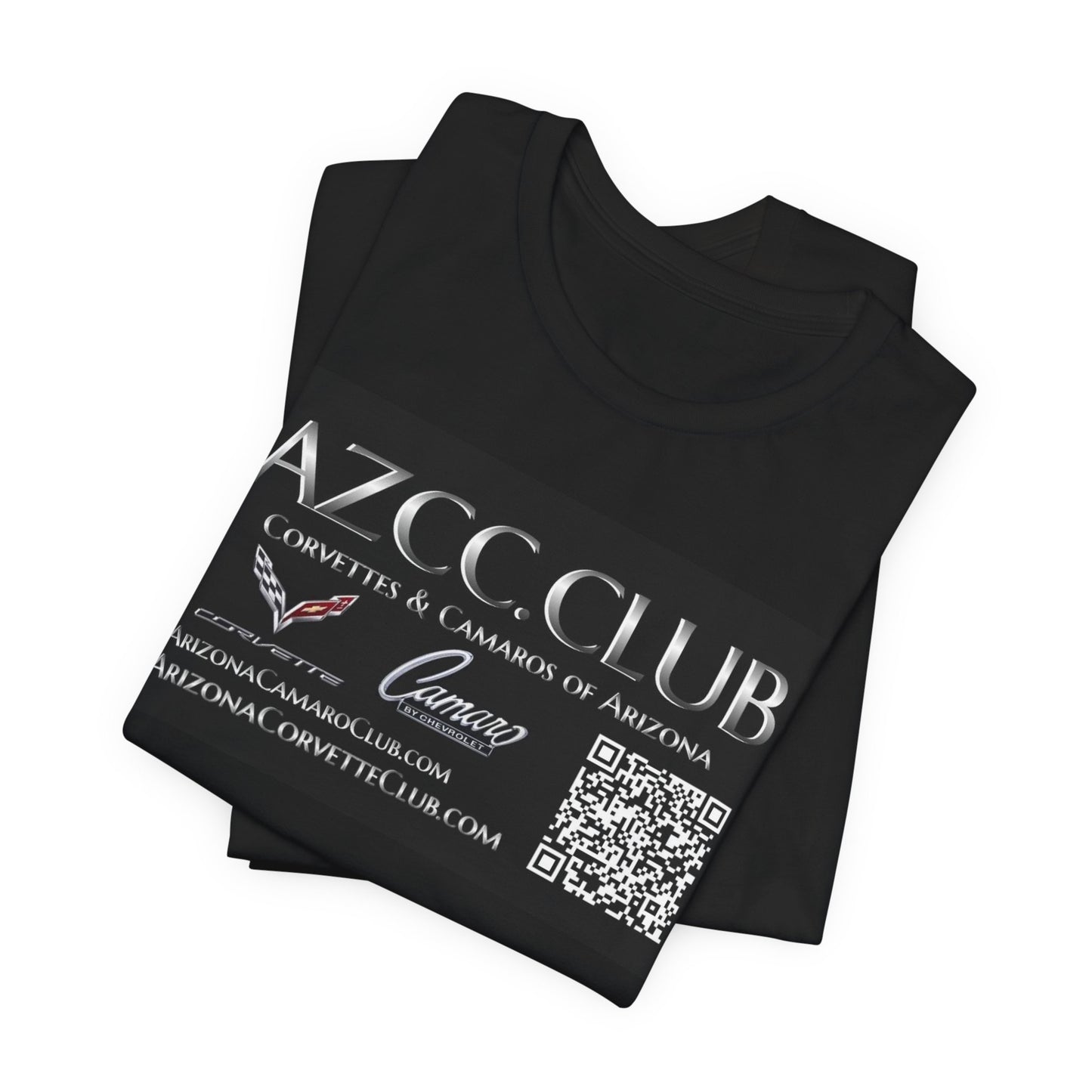 AZCC Club Logo T‑Shirt — Arizona Club Tee with QR Code