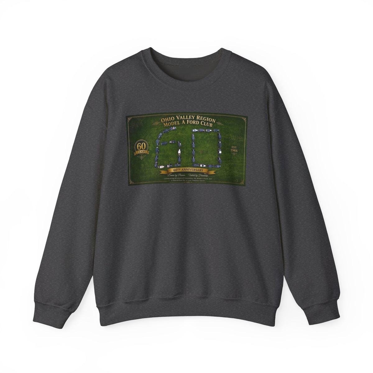 Ohio Valley Model A Club 60th Anniversary Arial Design