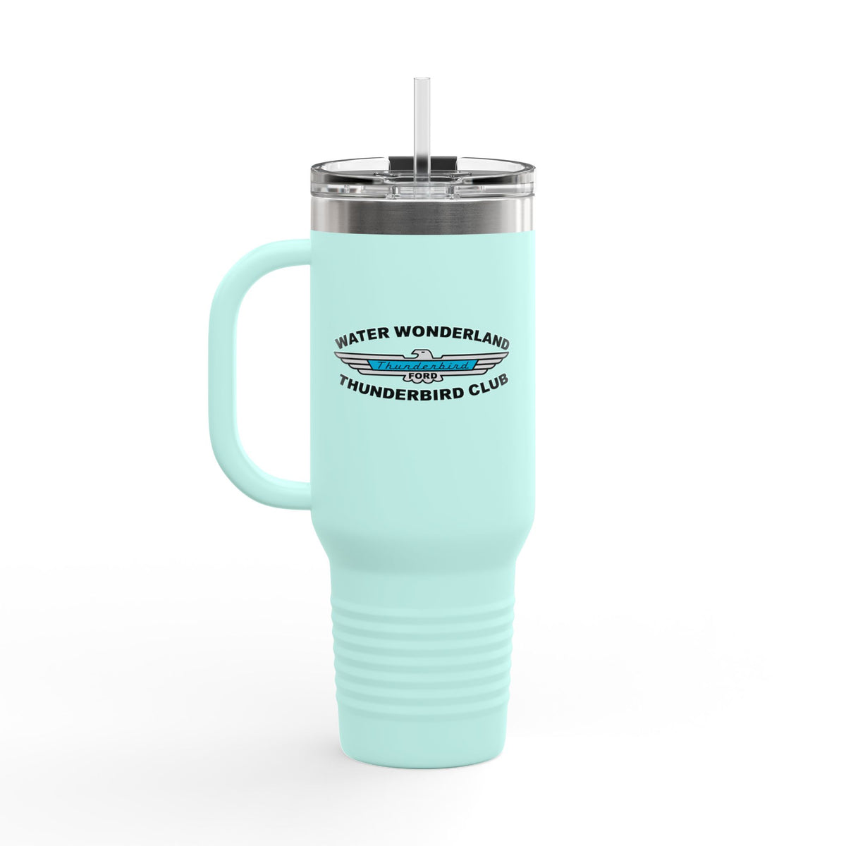 Water Wonderland Thunderbird Club 40oz Insulated Travel Mug