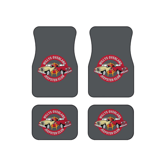 Willys Overland Jeepster Club Car Floor Mats (Set of 4)