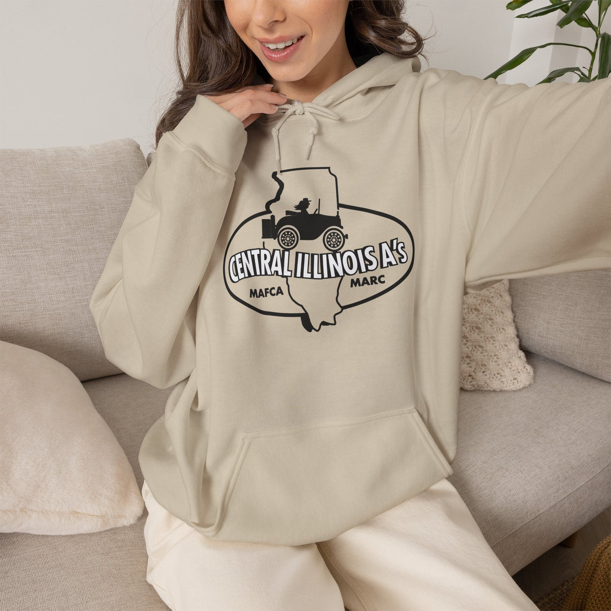 Central Illinois A's Hoodie — Unisex Heavy Blend™ Hooded Sweatshirt