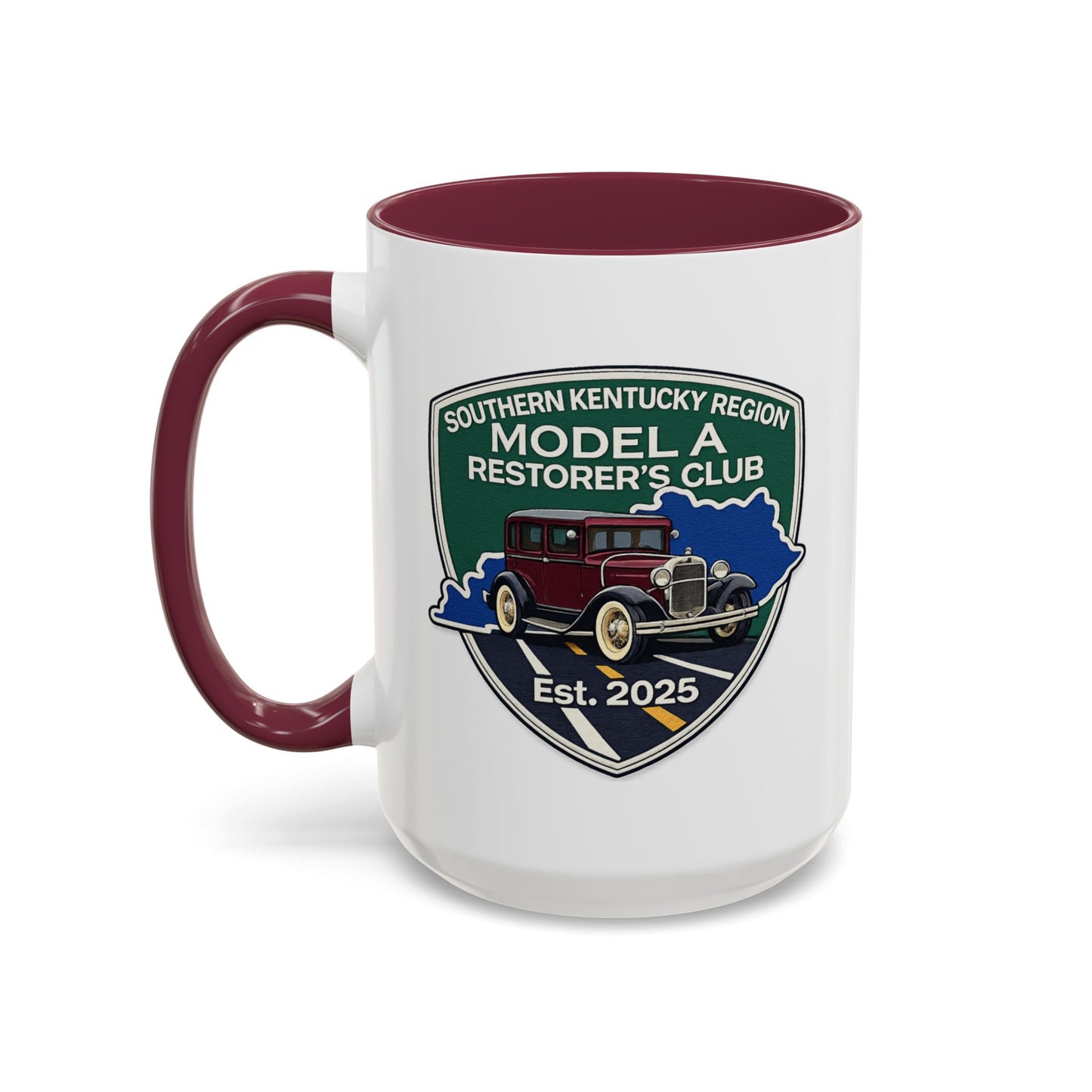 Southern Kentucky Region Model A Restorer's Club Club Mug — Southern Kentucky Region Est. 2025 (11oz/15oz)