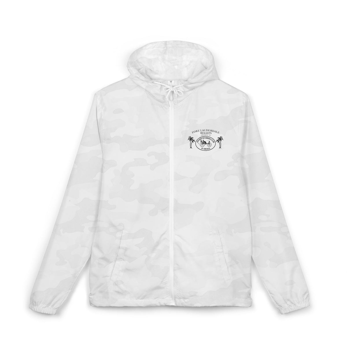 Fort Lauderdale Region AACA Windbreaker Jacket - Front and Back Logos