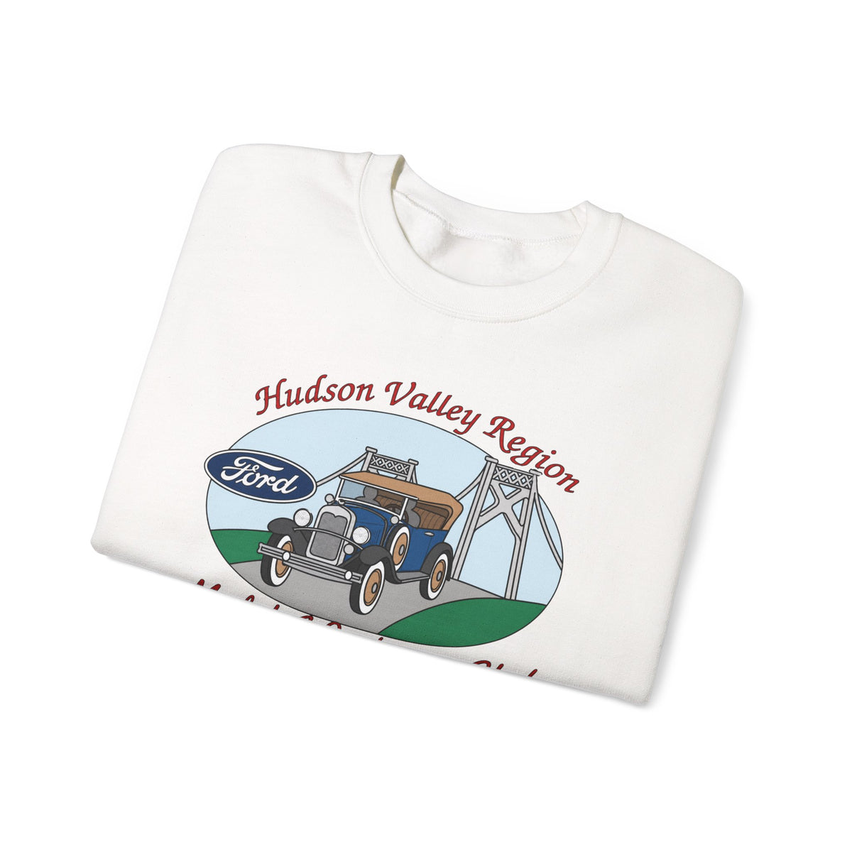 Hudson Valley Region Model A Restorers Club Unisex Heavy Blend™ Crewneck Sweatshirt
