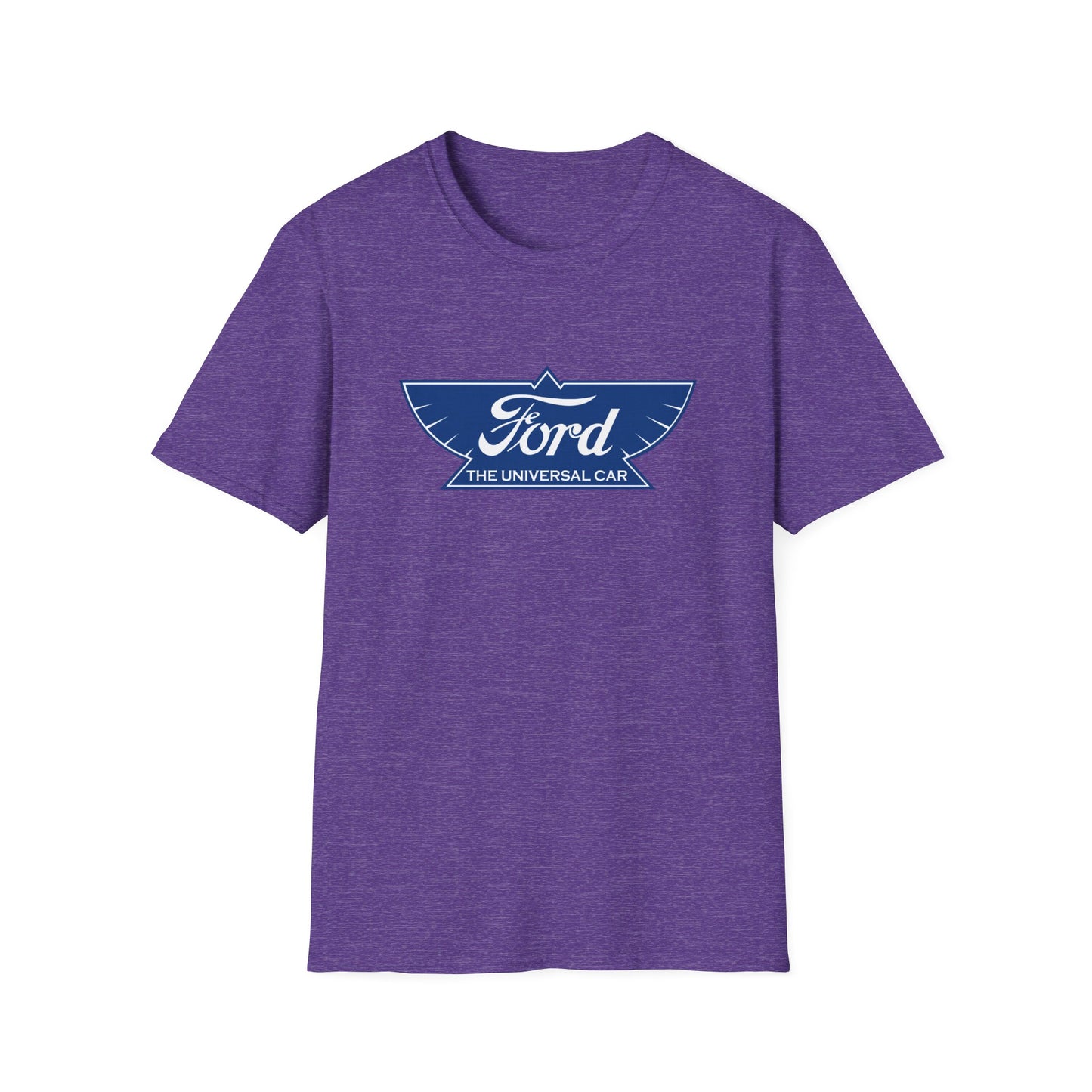 Ford Logo T‑Shirt — Vintage 'The Universal Car' Blue Emblem