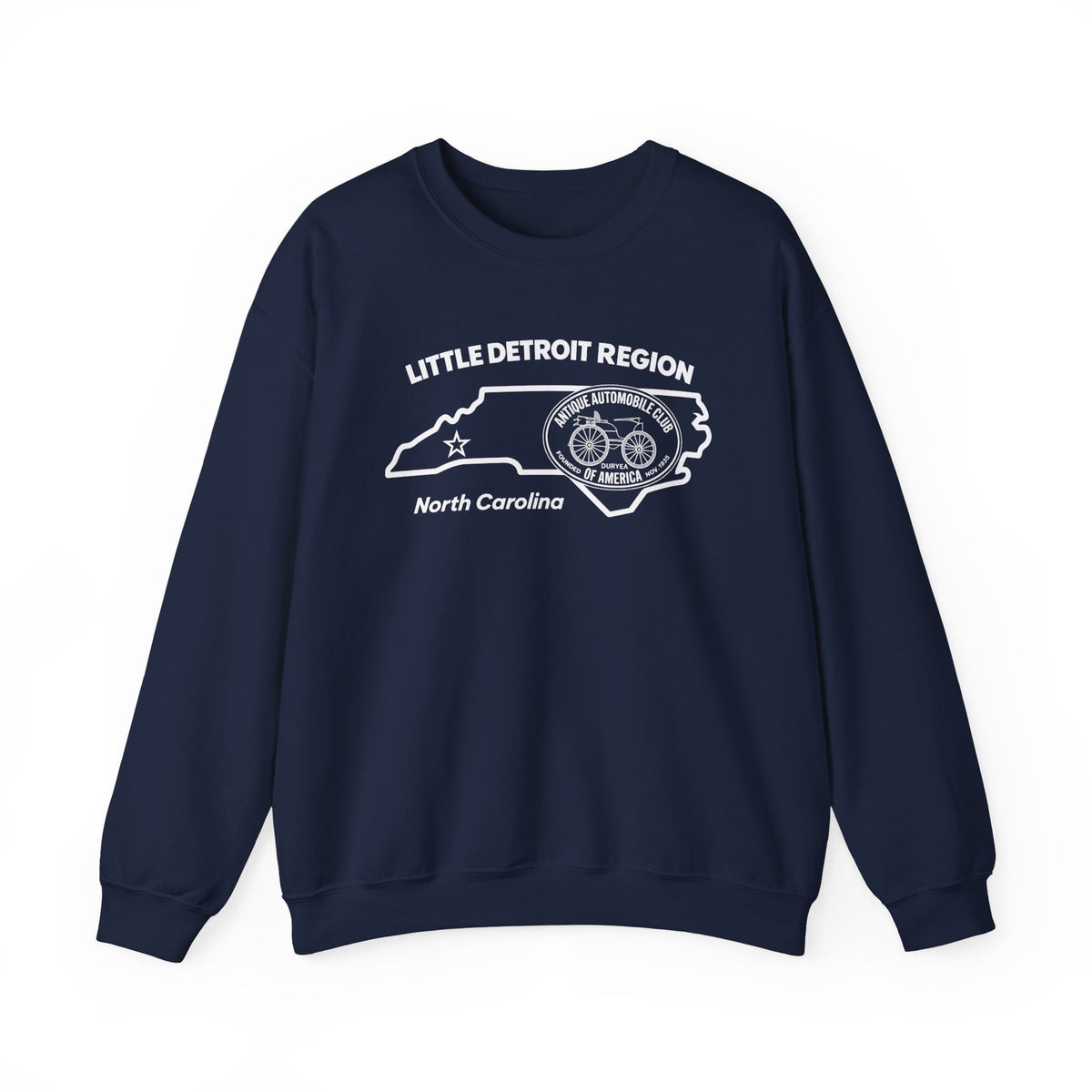 Little Detroit Region North Carolina Unisex Heavy Blend™ Crewneck Sweatshirt