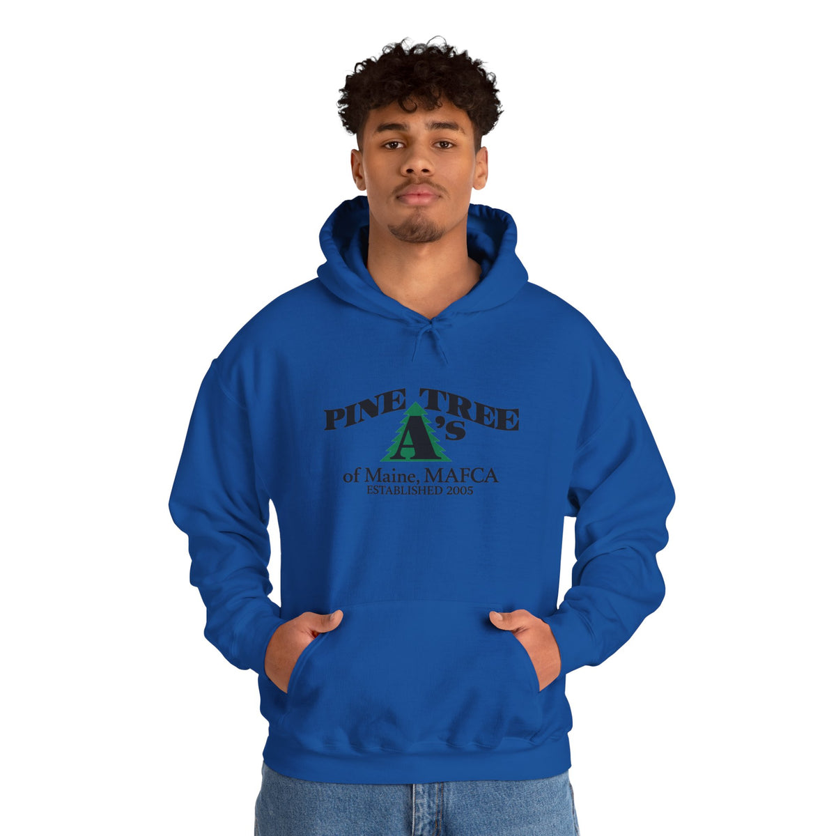 Pine Tree A's of Maine, MAFCA Hoodie – Unisex Heavy Blend™ Hooded Sweatshirt