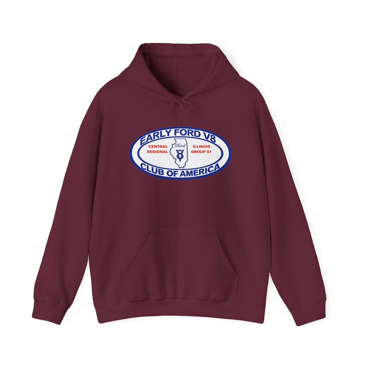 Central Illinois Early Ford V8 Hoodie