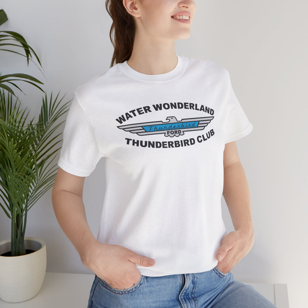 Water Wonderland Thunderbird Club Tee - Unisex Jersey Short Sleeve Tee