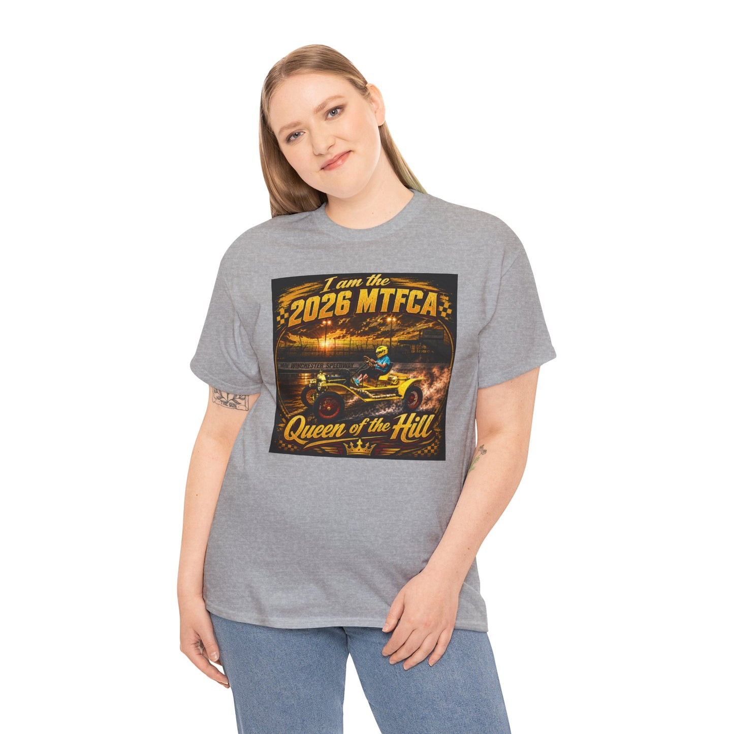 Queen of the Hill 2026 MTFCA T‑Shirt - Gildan Unisex Heavy Cotton Tee