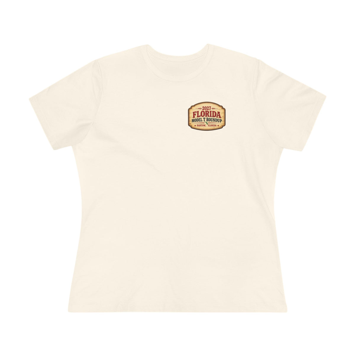 Florida Model T Roundup 2027 Women's Cotton Tee
