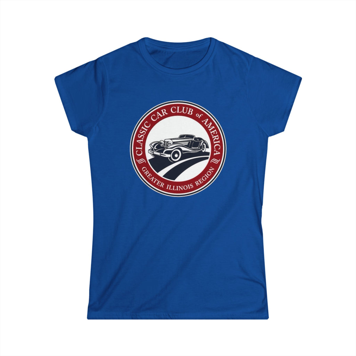 Classic Car Club of America Greater Illinois Region — Women's Softstyle Tee
