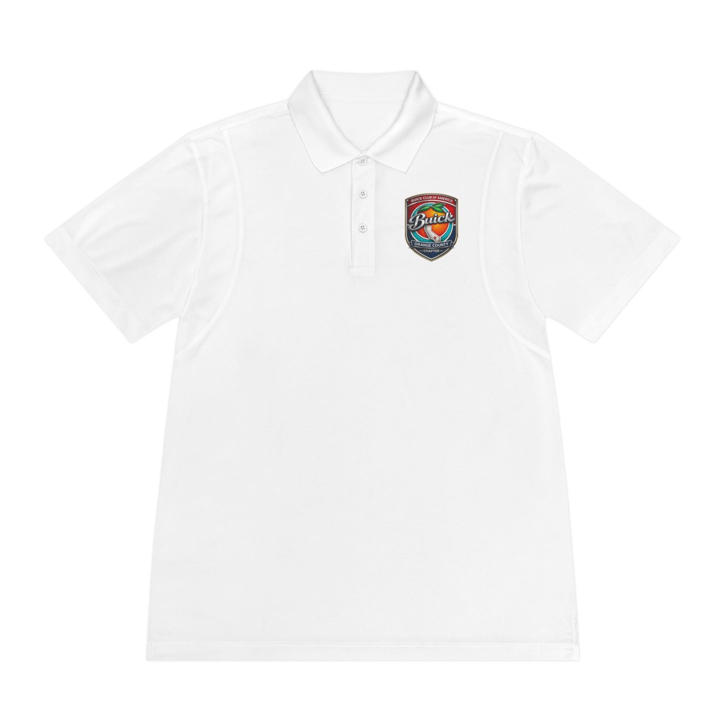 Buick Orange County Chapter Men's Sport Polo — Breathable Golf & Casual Polo