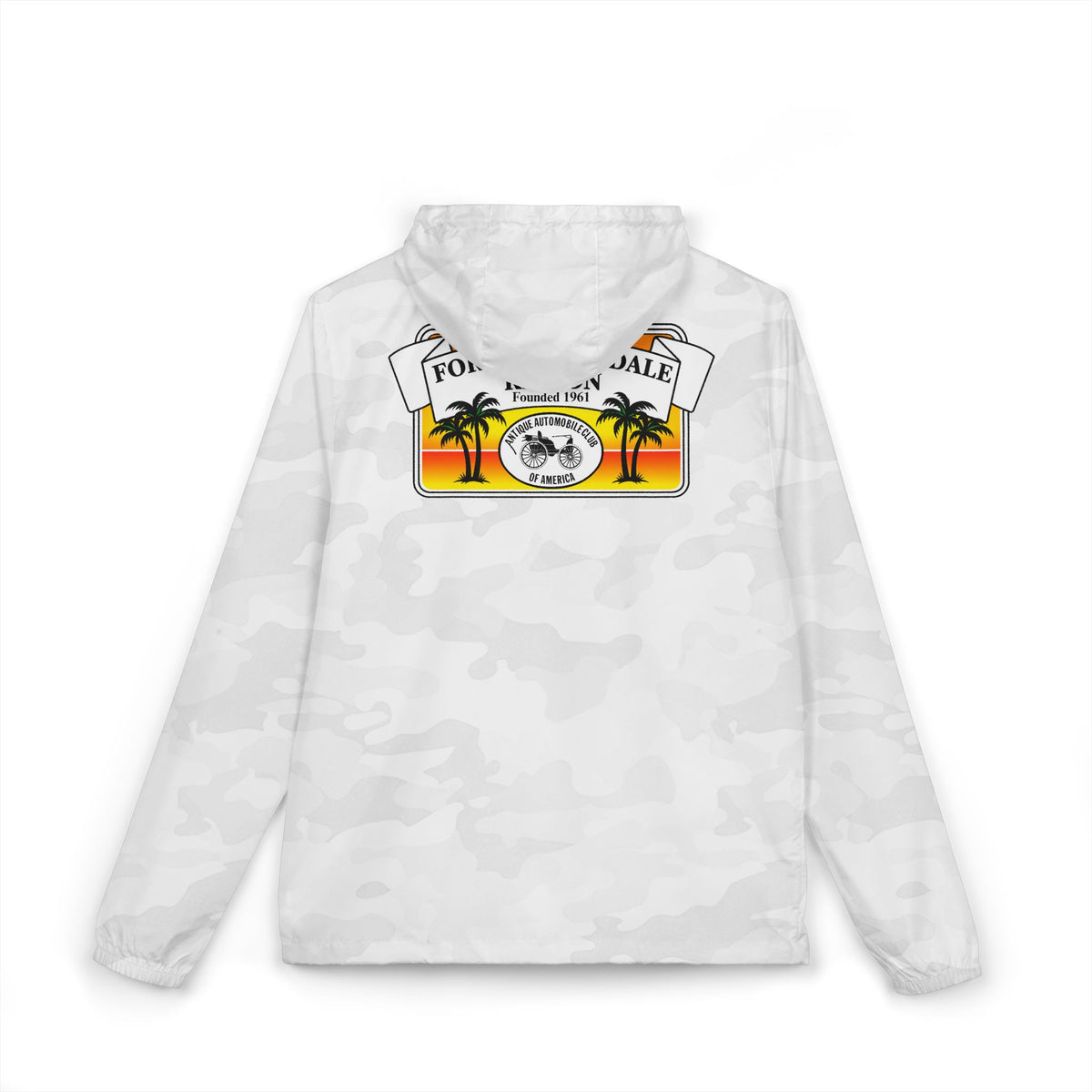 Fort Lauderdale Region AACA Windbreaker Jacket - Front and Back Logos